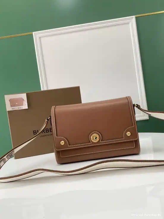 Official First Bag Ru Bag-25-8.5-18cm Crossbody BURBERRY Note 0511
